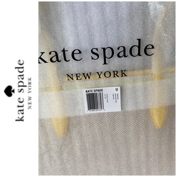 NWT Kate Spade all day tote beige yellow - Picture 6 of 7